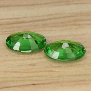 Achetez naturel 0,85ct vert grenat tsavorite gems, coupe ovale, en provenance tanzanie chez gemselect. en stock, livraison internationale!