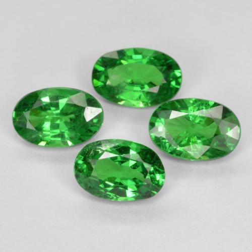 Achetez naturel 1,95ct vert grenat tsavorite gems, coupe ovale, en provenance tanzanie chez gemselect. en stock, livraison internationale!