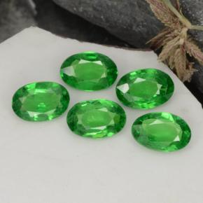 Achetez naturel 2,01ct vert grenat tsavorite gems, coupe ovale, en provenance tanzanie chez gemselect. en stock, livraison internationale!