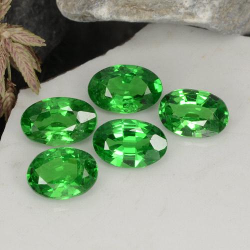 Achetez naturel 2.06ct Vert moyen Grenat Tsavorite gems, Coupe ovale, En provenance Tanzanie chez GemSelect. En stock, livraison internationale!