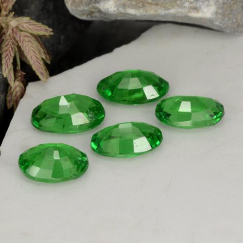 Achetez naturel 2.06ct Vert moyen Grenat Tsavorite gems, Coupe ovale, En provenance Tanzanie chez GemSelect. En stock, livraison internationale!