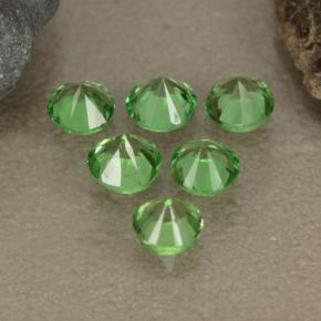 Achetez naturel 1,23ct vert grenat tsavorite gems, coupe roude, en provenance tanzanie chez gemselect. en stock, livraison internationale!