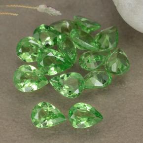 Achetez naturel 2,07ct vert grenat tsavorite gems, en forme de poire, en provenance tanzanie chez gemselect. en stock, livraison internationale!