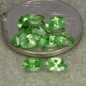 Achetez naturel 2.98ct Vert éclatant Grenat Tsavorite gems, Coupe ovale, En provenance Tanzanie chez GemSelect. En stock, livraison internationale!