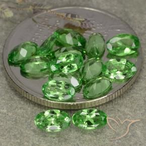 Shop natural 3.22ct Vert éclatant Grenat Tsavorite gems, ovale, from Tanzanie at GemSelect. In stock, global shipping!
