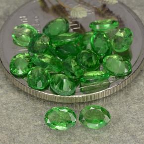 Achetez naturel 3,03ct vert grenat tsavorite gems, coupe ovale, en provenance tanzanie chez gemselect. en stock, livraison internationale!