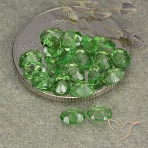 Shop natural 3.04ct Vert moyen Grenat Tsavorite gems, ovale, from Tanzanie at GemSelect. In stock, global shipping!