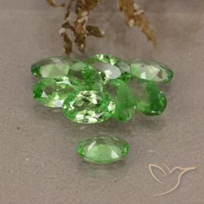 Shop natural 2.59ct Vert éclatant Grenat Tsavorite gems, ovale, from Tanzanie at GemSelect. In stock, global shipping!