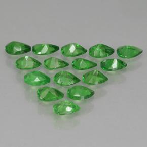 Achetez naturel 2.29ct Vert moyen Grenat Tsavorite gems, En forme de poire, En provenance Tanzanie chez GemSelect. En stock, livraison internationale!