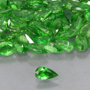 Grenat Tsavorite Vert clair naturelle En forme de poire, 0.20 ct, VS