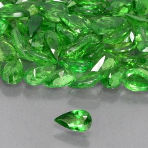 Grenat Tsavorite Vert clair naturelle En forme de poire, 0.20 ct, VS