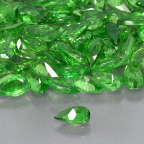 Grenat Tsavorite Vert clair naturelle En forme de poire, 0.20 ct, VS