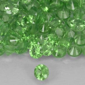 Grenat Tsavorite Vert éclatant naturelle Tour, 0.06 ct, VS