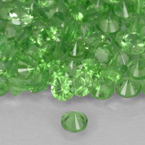 Grenat Tsavorite Vert éclatant naturelle Tour, 0.06 ct, VS