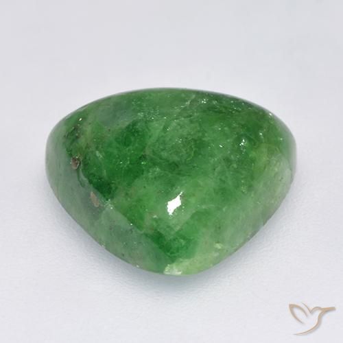 Grenat Tsavorite Vert naturelle Trillion, 8.51 ct, Translucide