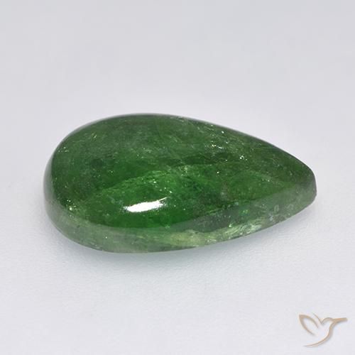 Grenat Tsavorite Vert moyen naturelle En forme de poire, 10.24 ct, Translucide