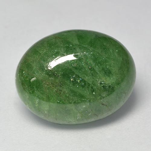 Grenat Tsavorite Vert moyen naturelle Coupe ovale, 9.63 ct, Translucide