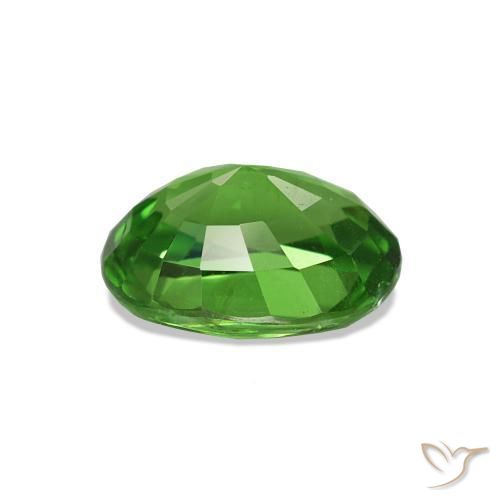 Grenat Tsavorite Vert moyen naturelle Coupe ovale, 1.54 ct, VS