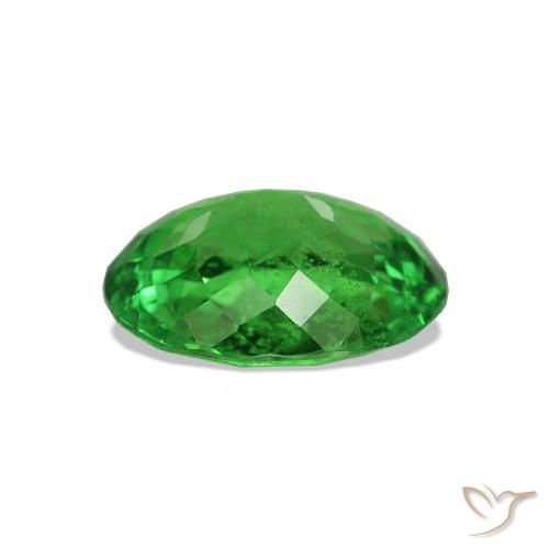 Grenat Tsavorite Vert clair naturelle Coupe ovale, 1.69 ct, VS
