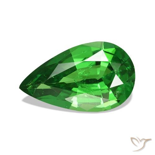 1.83ct Vert clair Grenat Tsavorite, En forme de poire, VS