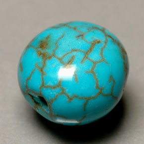 Turquoise Bleu naturelle Forme fantaisie, 3.13 ct, Opaque
