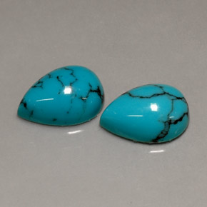 Achetez naturel ct bleue turquoise gems, en forme de poire, en provenance afghanistan chez gemselect. en stock, livraison internationale!