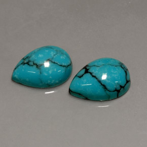Achetez naturel ct bleu turquoise gems, en forme de poire, en provenance afghanistan chez gemselect. en stock, livraison internationale!