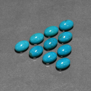 Achetez naturel ct Bleu Turquoise gems, Coupe ovale, En provenance Afghanistan chez GemSelect. En stock, livraison internationale!