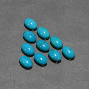Achetez naturel ct Bleu Turquoise gems, Coupe ovale, En provenance Afghanistan chez GemSelect. En stock, livraison internationale!