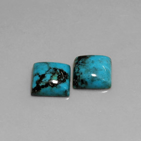 Achetez naturel ct bleue turquoise gems, carré, en provenance afghanistan chez gemselect. en stock, livraison internationale!