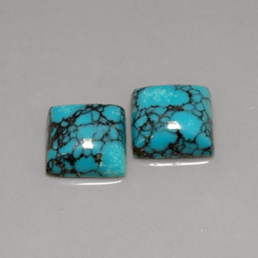 Achetez naturel ct bleue turquoise gems, carré, en provenance afghanistan chez gemselect. en stock, livraison internationale!