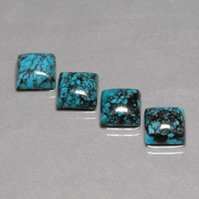 Achetez naturel ct Bleu Turquoise gems, Carré, En provenance Afghanistan chez GemSelect. En stock, livraison internationale!