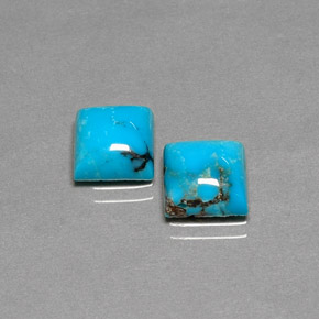 Achetez naturel ct Bleu Turquoise gems, Carré, En provenance Afghanistan chez GemSelect. En stock, livraison internationale!