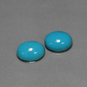 Achetez naturel ct Bleu Turquoise gems, Coupe ovale, En provenance Afghanistan chez GemSelect. En stock, livraison internationale!