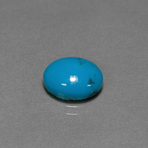 Turquoise Bleu naturelle Coupe ovale, 2.28 ct, Opaque