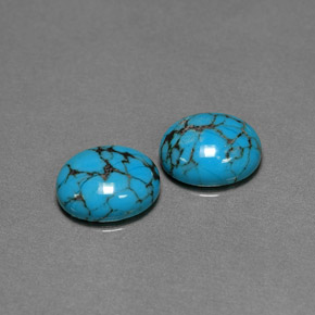 Achetez naturel ct bleue turquoise gems, coupe ovale, en provenance afghanistan chez gemselect. en stock, livraison internationale!