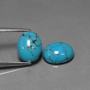 Achetez naturel ct bleue turquoise gems, coupe ovale, en provenance afghanistan chez gemselect. en stock, livraison internationale!