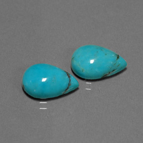 Achetez naturel ct vert turquoise gems, en forme de poire, en provenance afghanistan chez gemselect. en stock, livraison internationale!