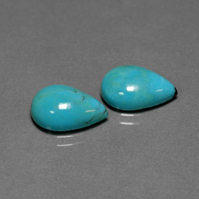 Achetez naturel ct Bleu vert Turquoise gems, En forme de poire, En provenance Afghanistan chez GemSelect. En stock, livraison internationale!