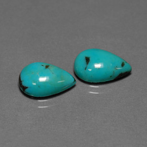 Achetez naturel ct Bleu vert Turquoise gems, En forme de poire, En provenance Afghanistan chez GemSelect. En stock, livraison internationale!