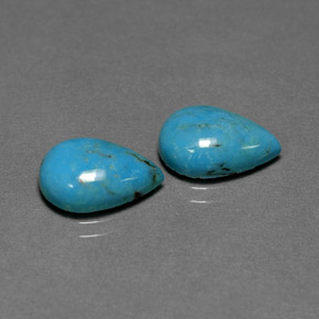 Achetez naturel ct vert turquoise gems, en forme de poire, en provenance afghanistan chez gemselect. en stock, livraison internationale!
