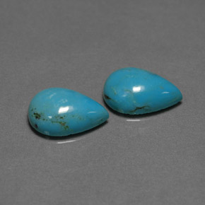 Achetez naturel ct bleue turquoise gems, en forme de poire, en provenance afghanistan chez gemselect. en stock, livraison internationale!