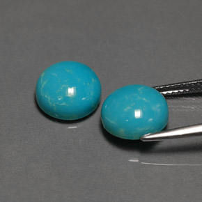 Achetez naturel ct vert turquoise gems, coupe roude, en provenance afghanistan chez gemselect. en stock, livraison internationale!