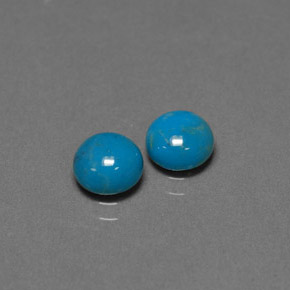 Achetez naturel ct Bleu Turquoise gems, Coupe roude, En provenance Afghanistan chez GemSelect. En stock, livraison internationale!