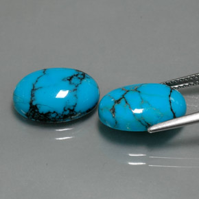 Achetez naturel ct bleue turquoise gems, coupe ovale, en provenance afghanistan chez gemselect. en stock, livraison internationale!