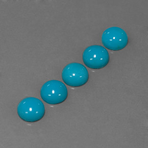 Achetez naturel ct bleue turquoise gems, coupe roude, en provenance afghanistan chez gemselect. en stock, livraison internationale!