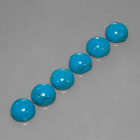 Achetez naturel ct bleue turquoise gems, coupe roude, en provenance afghanistan chez gemselect. en stock, livraison internationale!