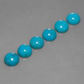 Achetez naturel ct bleue turquoise gems, coupe roude, en provenance afghanistan chez gemselect. en stock, livraison internationale!