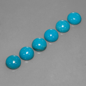 Achetez naturel ct bleue turquoise gems, coupe roude, en provenance afghanistan chez gemselect. en stock, livraison internationale!