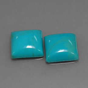 Achetez naturel ct bleue turquoise gems, carré, en provenance afghanistan chez gemselect. en stock, livraison internationale!